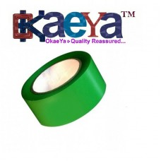 OkaeYa FMT7225G BOPP 3" Wide x 25mtrs Self Adhesive Green Floor Marking Tape